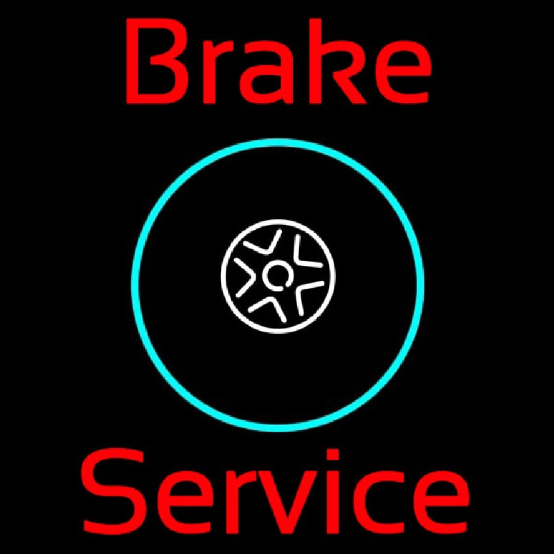 Brake Service Enseigne Néon