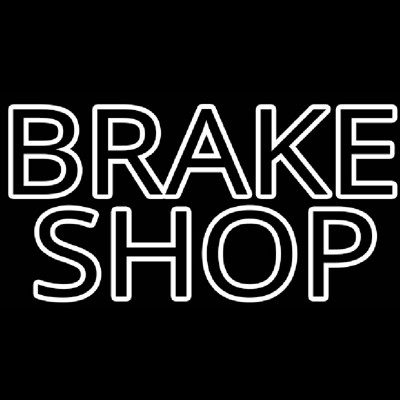 Brake Shop Enseigne Néon