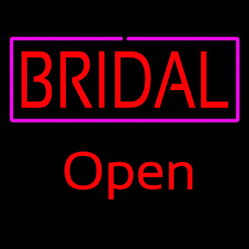 Bridal Red Open Enseigne Néon