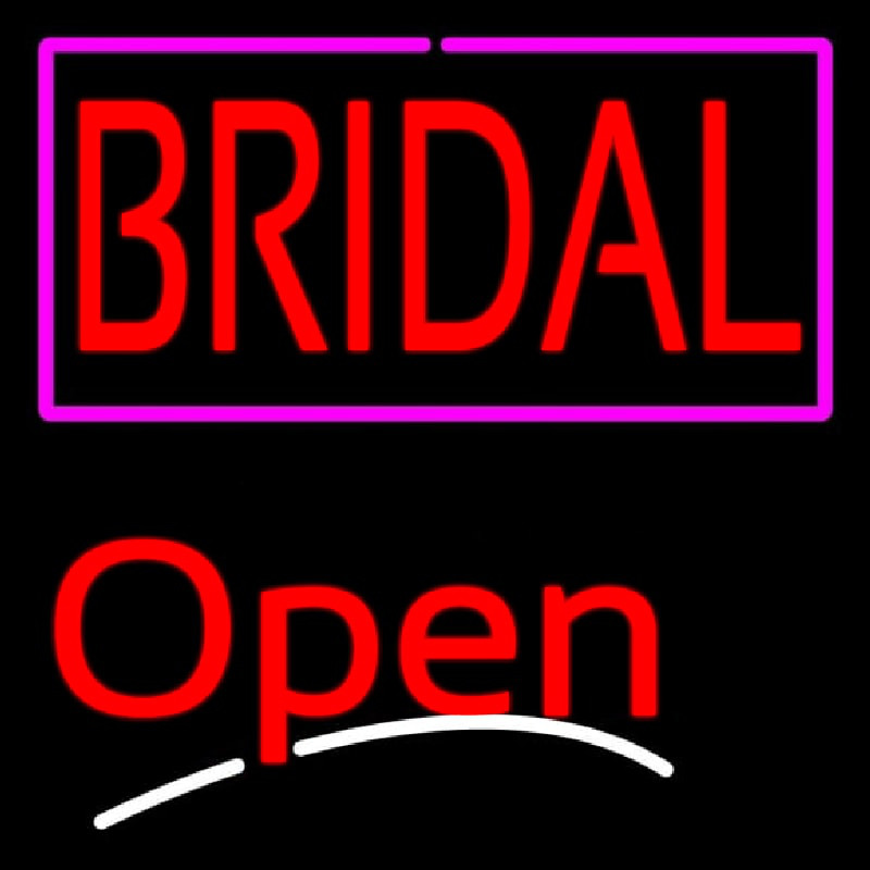Bridal Script2 Open Enseigne Néon