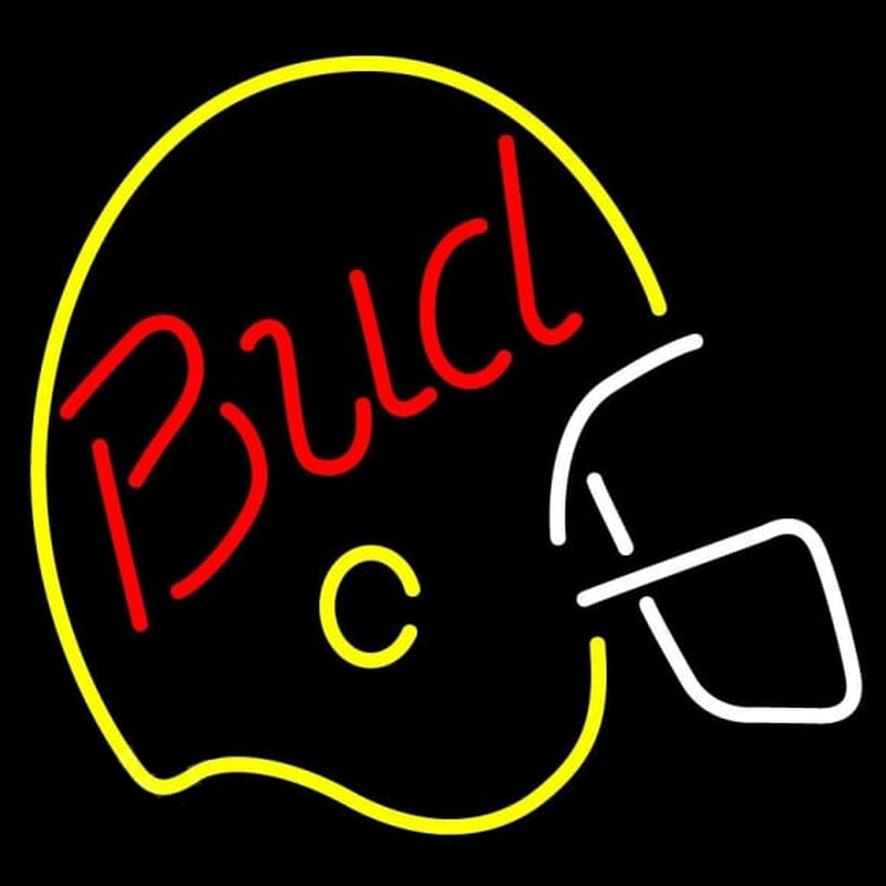 Bud Light Helmet Beer Sign Enseigne Néon