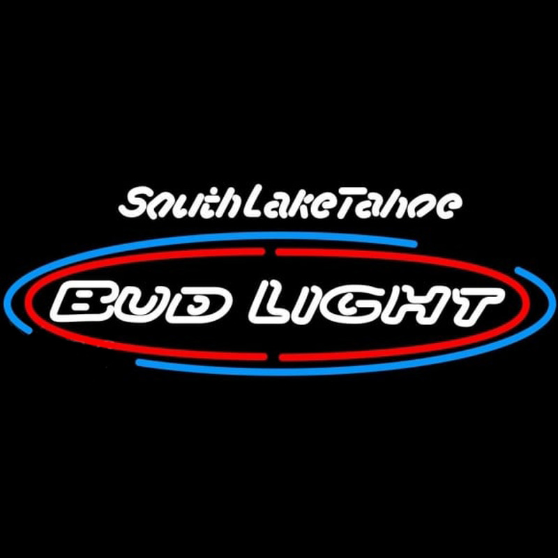Bud Light South Lake Tahoe Beer Sign Enseigne Néon