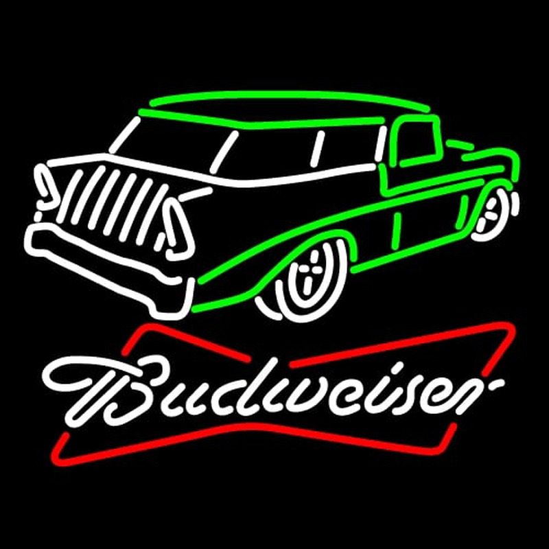 Budweiser 57 Chevy Enseigne Néon