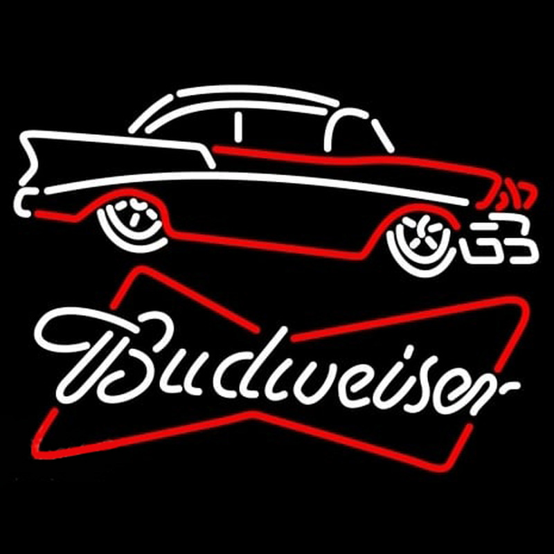 Budweiser 57 Chevy Enseigne Néon