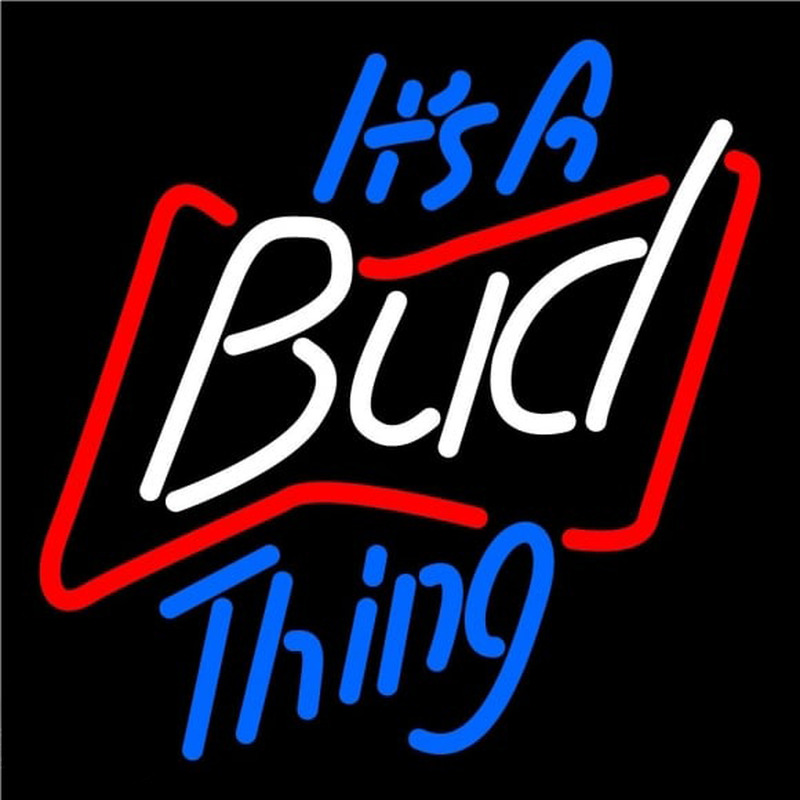Budweiser Its A Bud Thing Beer Sign Enseigne Néon