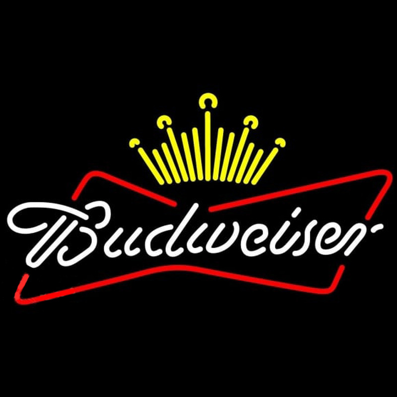 Budweiser King of It Up Beer Sign Enseigne Néon