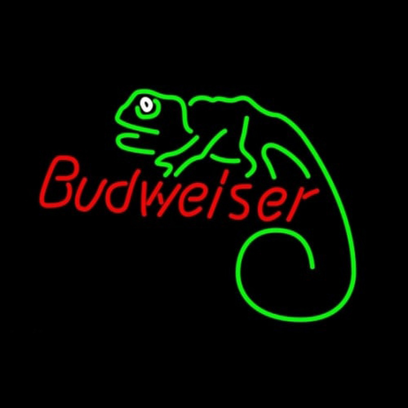 Budweiser Louie Lizard Enseigne Néon