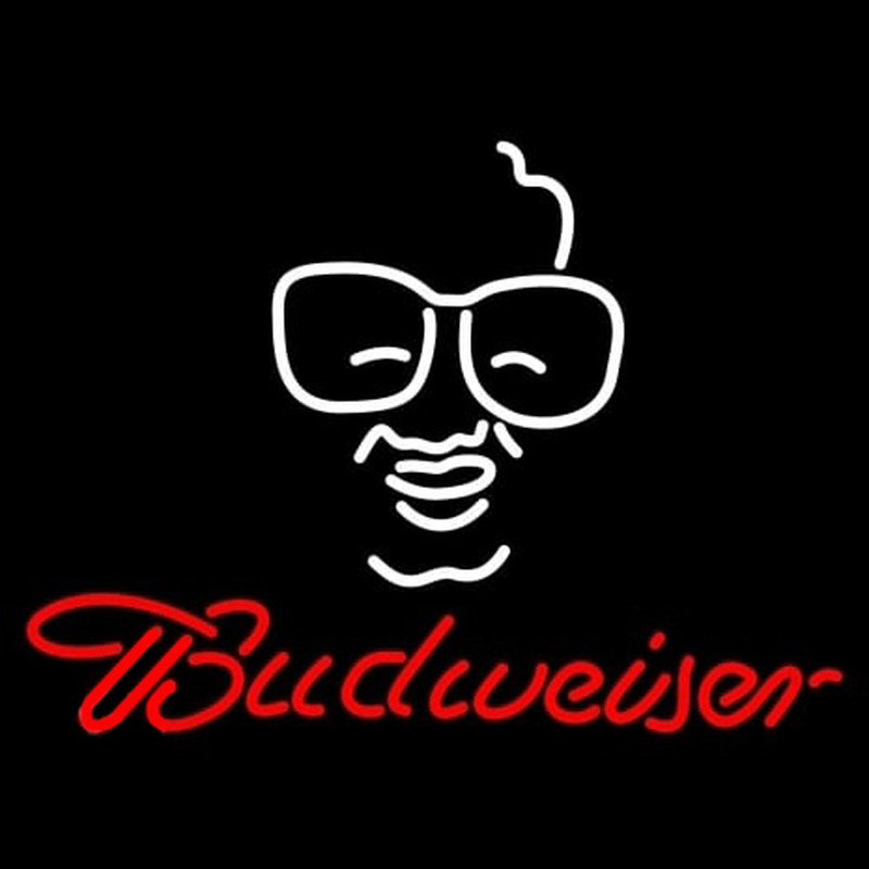 Budweiser Man Logo Enseigne Néon