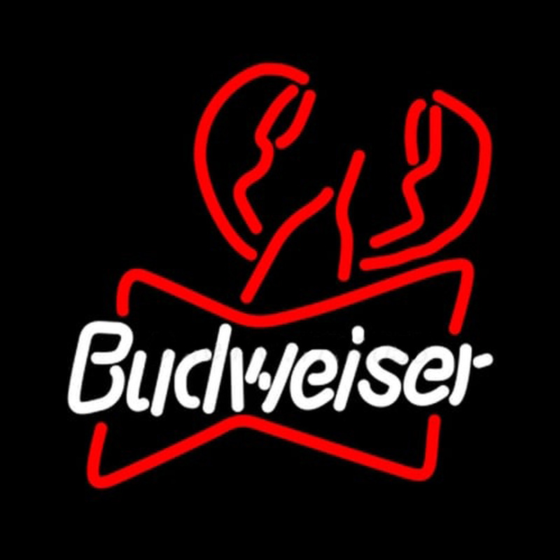 Budweiserr Lobster Enseigne Néon