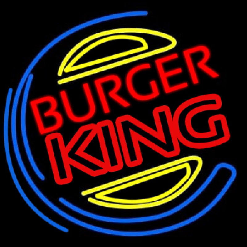 Burger King Enseigne Néon