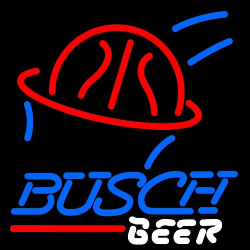 Busch Basketball Beer Sign Enseigne Néon