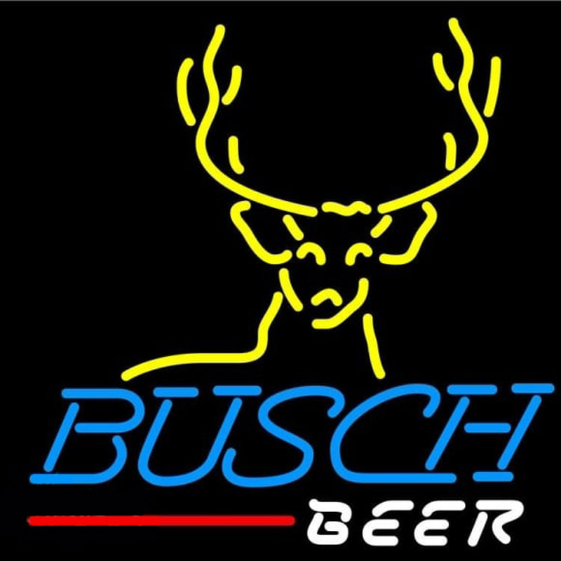 Busch Deer Buck Beer Sign Enseigne Néon
