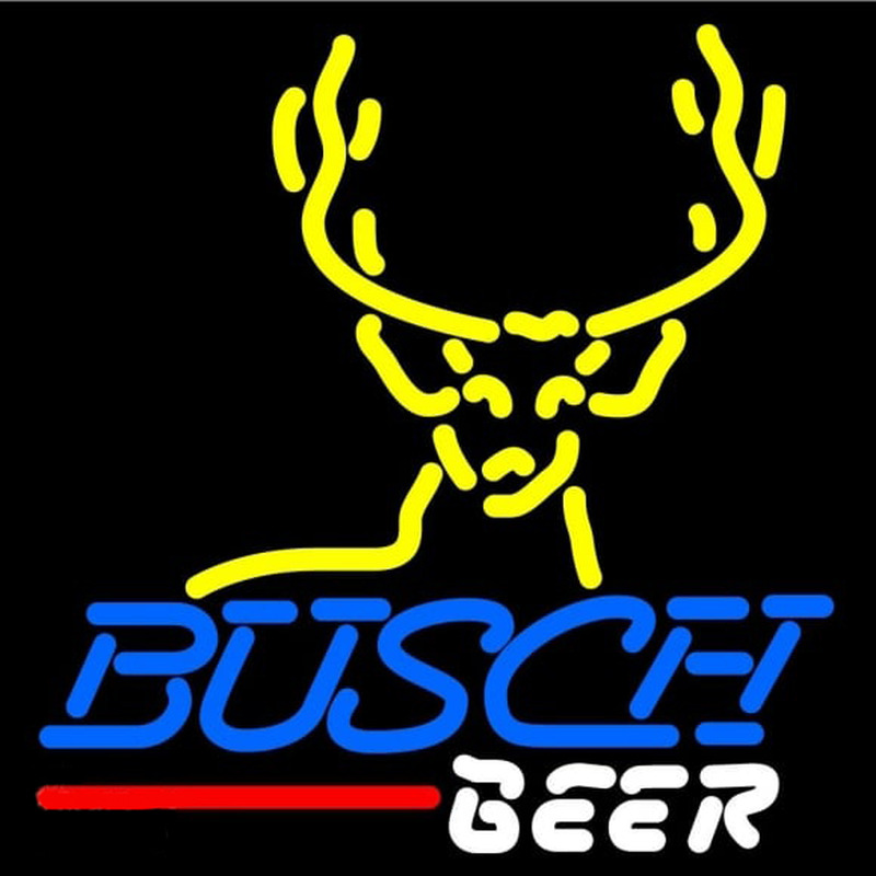 Busch Deer Buck Beer Sign Enseigne Néon