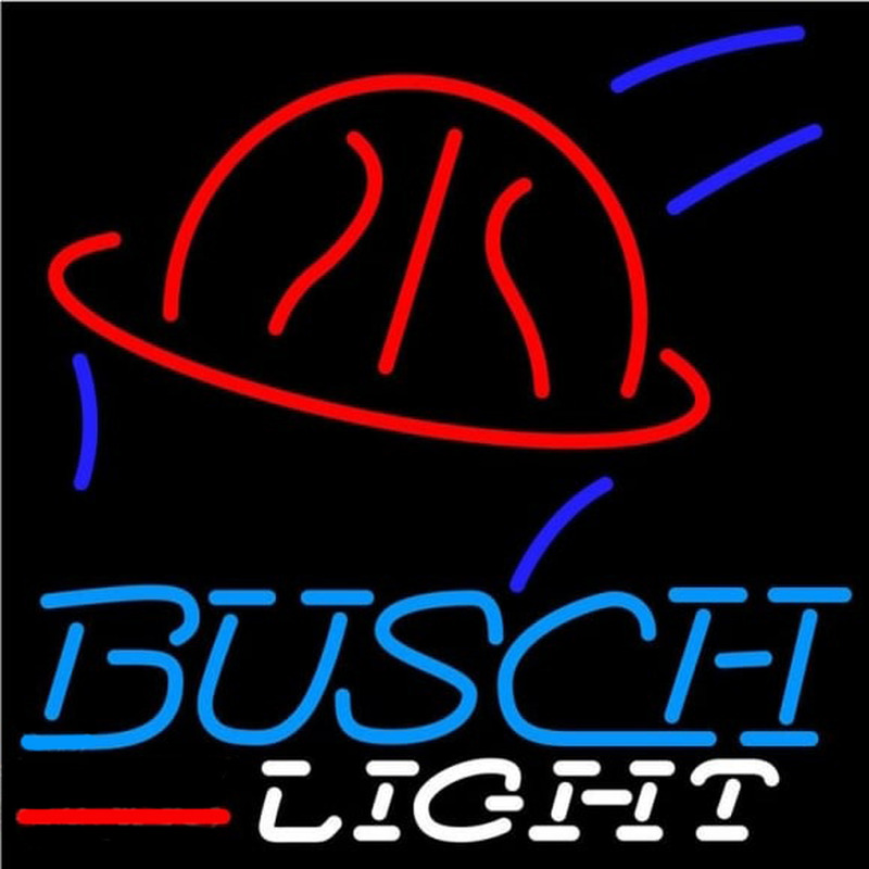 Busch Light Basketball Beer Sign Enseigne Néon