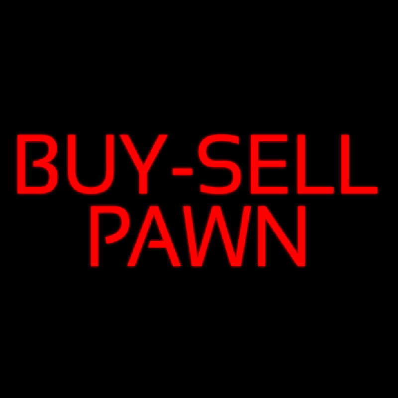 Buy Sell Pawn Enseigne Néon