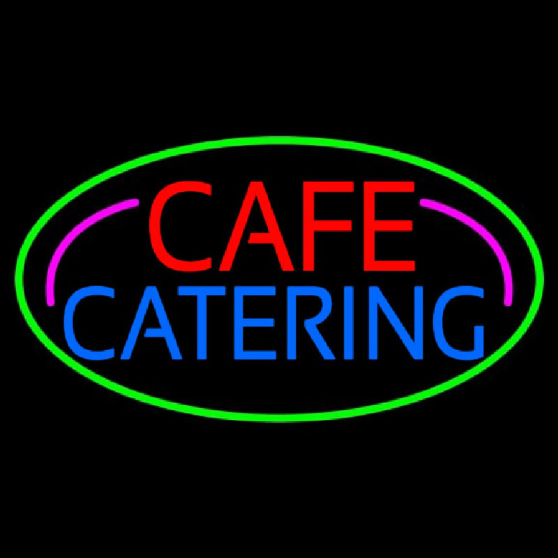 Cafe Catering Enseigne Néon