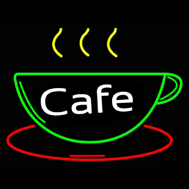 Cafe Cup Enseigne Néon