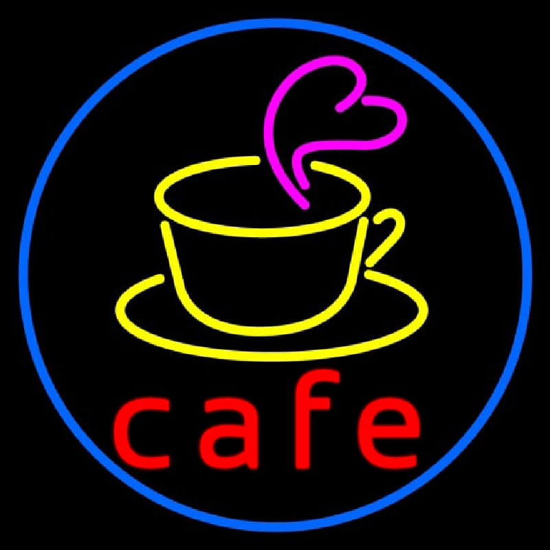 Cafe Enseigne Néon