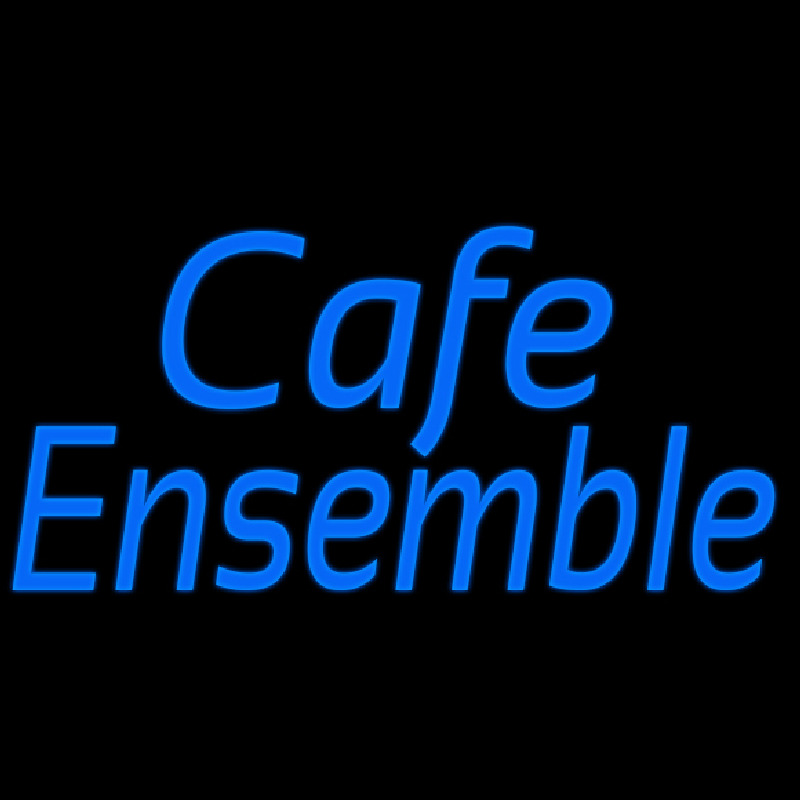 Cafe Ensemble Enseigne Néon