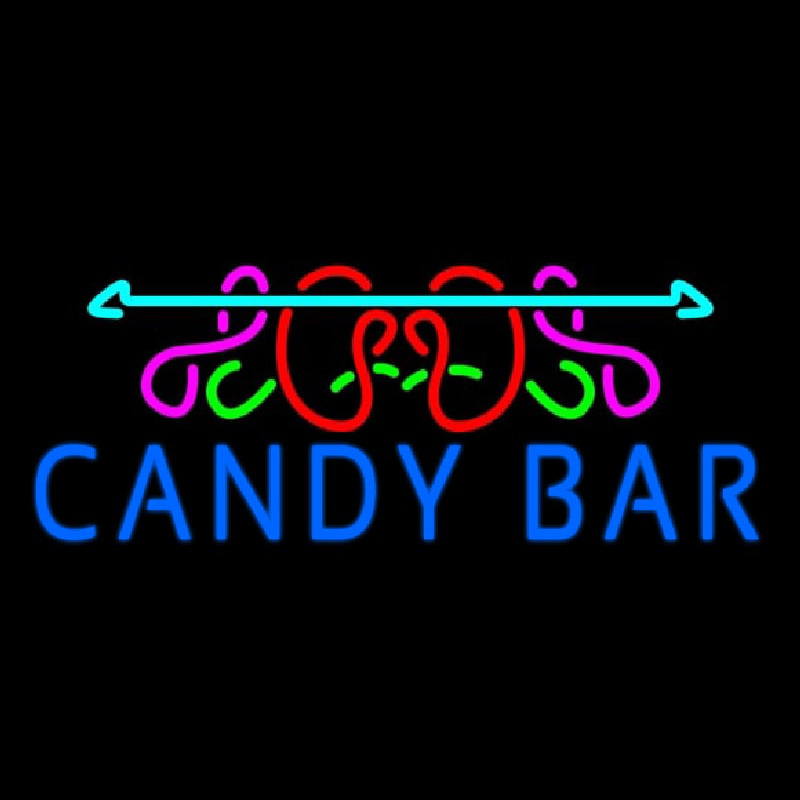 Candy Bar Enseigne Néon