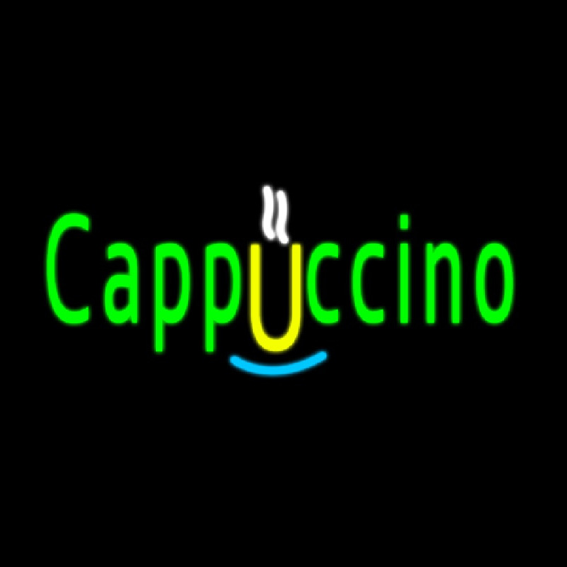 Cappuccino Enseigne Néon