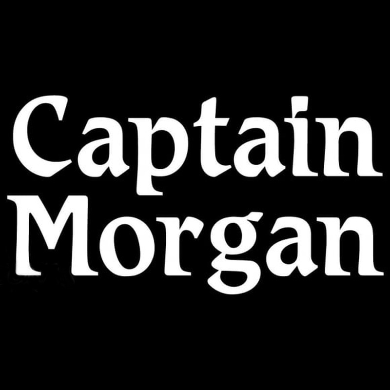 Captain Morgan White Beer Sign Enseigne Néon