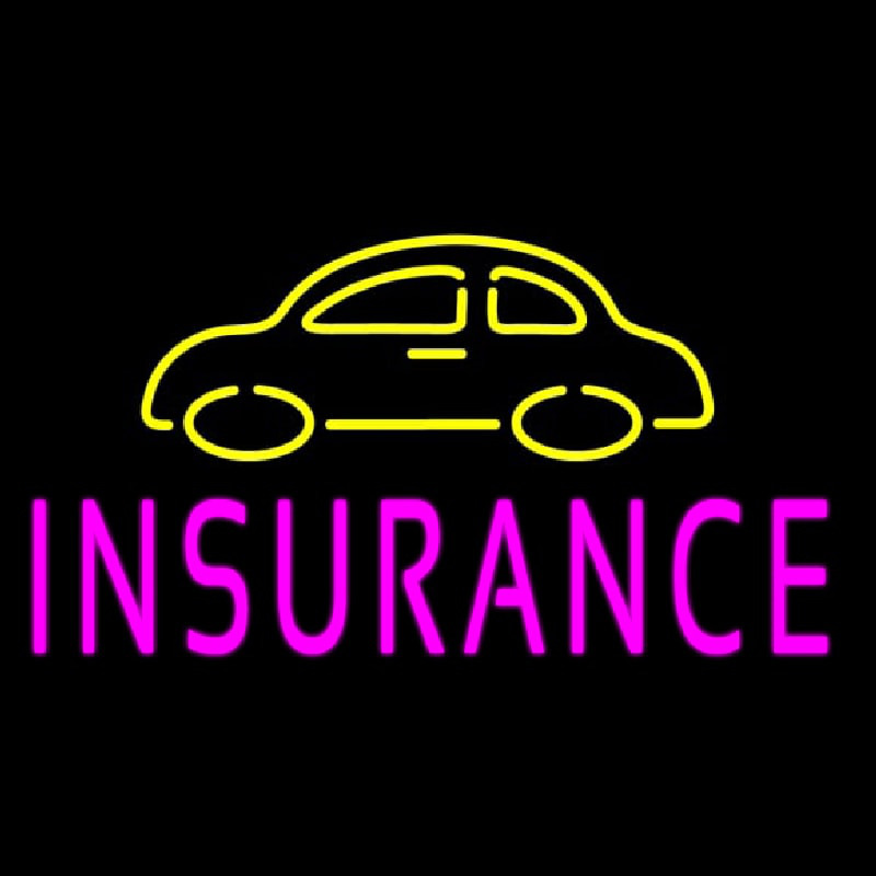 Car Insurance Enseigne Néon