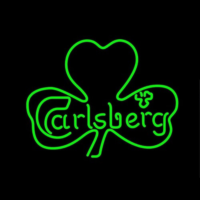 Carlsberg Leaf Enseigne Néon