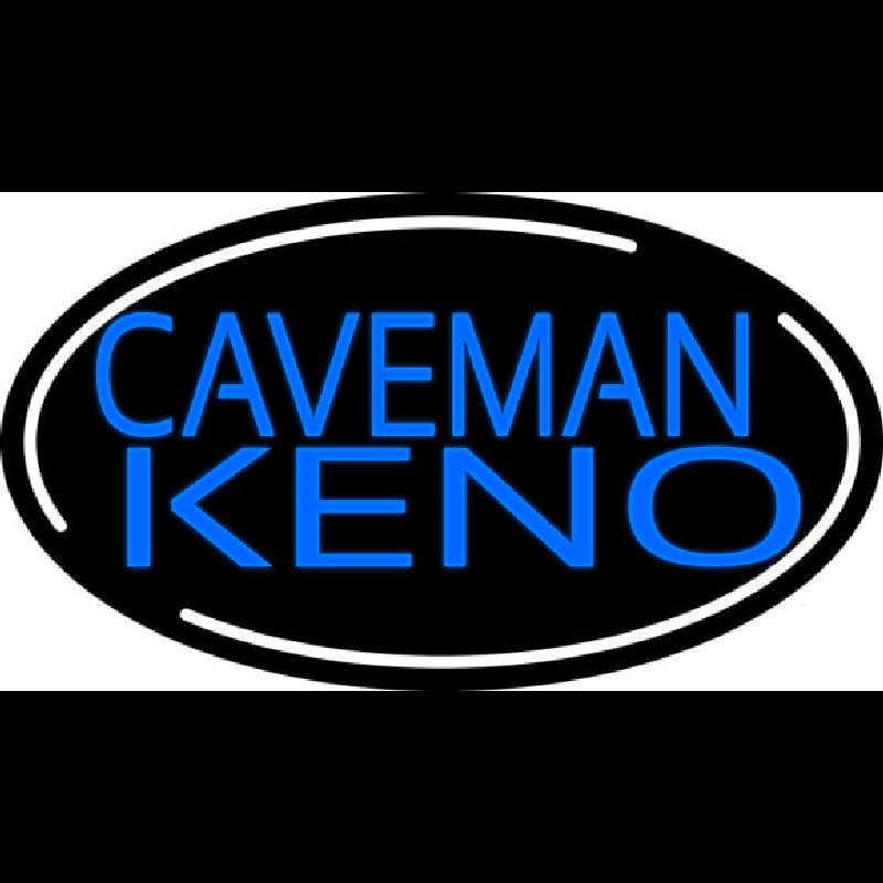 Caveman Keno 4 Enseigne Néon