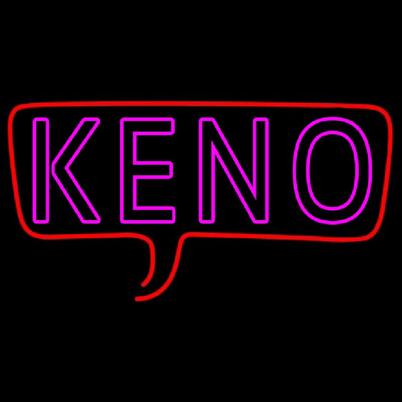 Cersive Keno 2 Enseigne Néon
