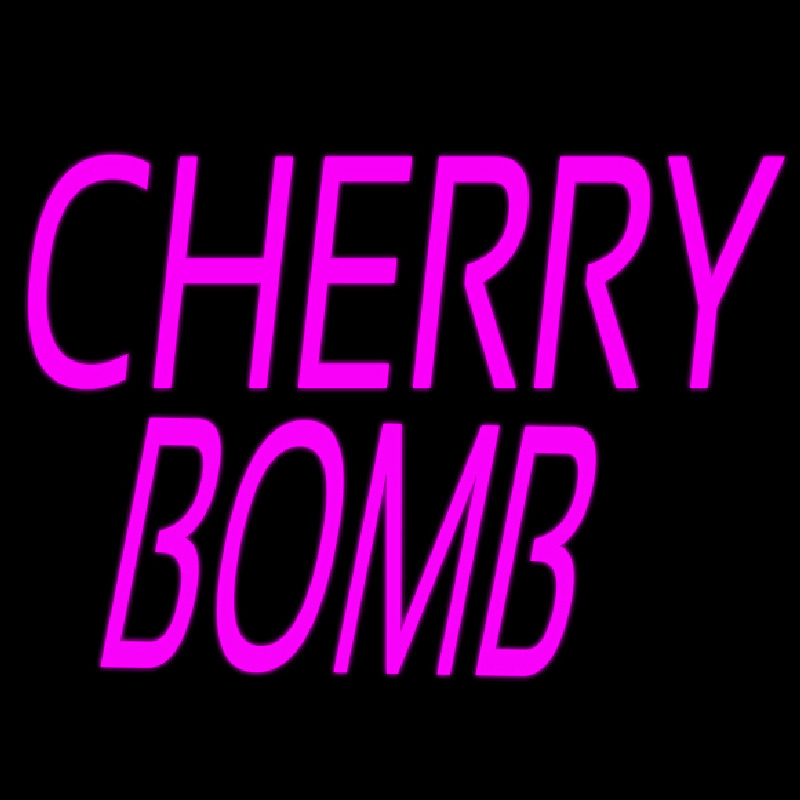 Cherry Bomb Enseigne Néon