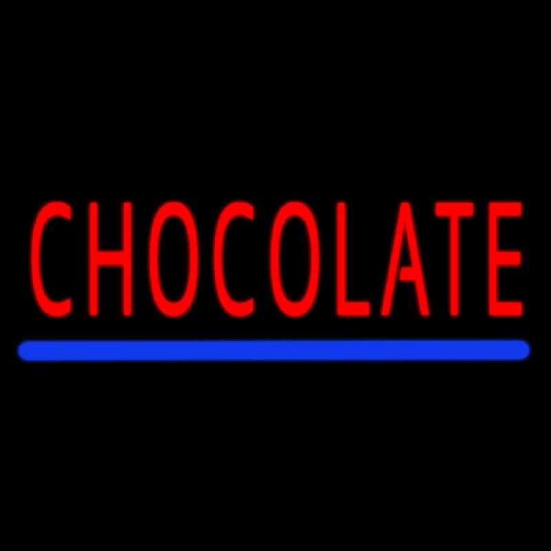 Chocolate Enseigne Néon