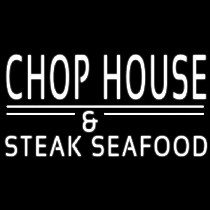 Chophouse And Steak Seafood Enseigne Néon