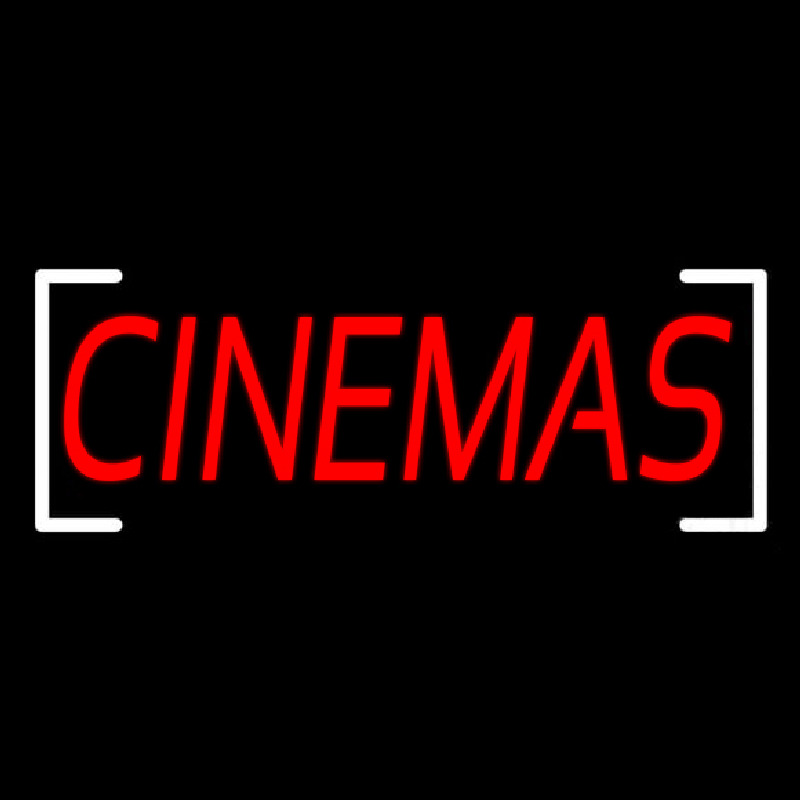 Cinemas Red Enseigne Néon