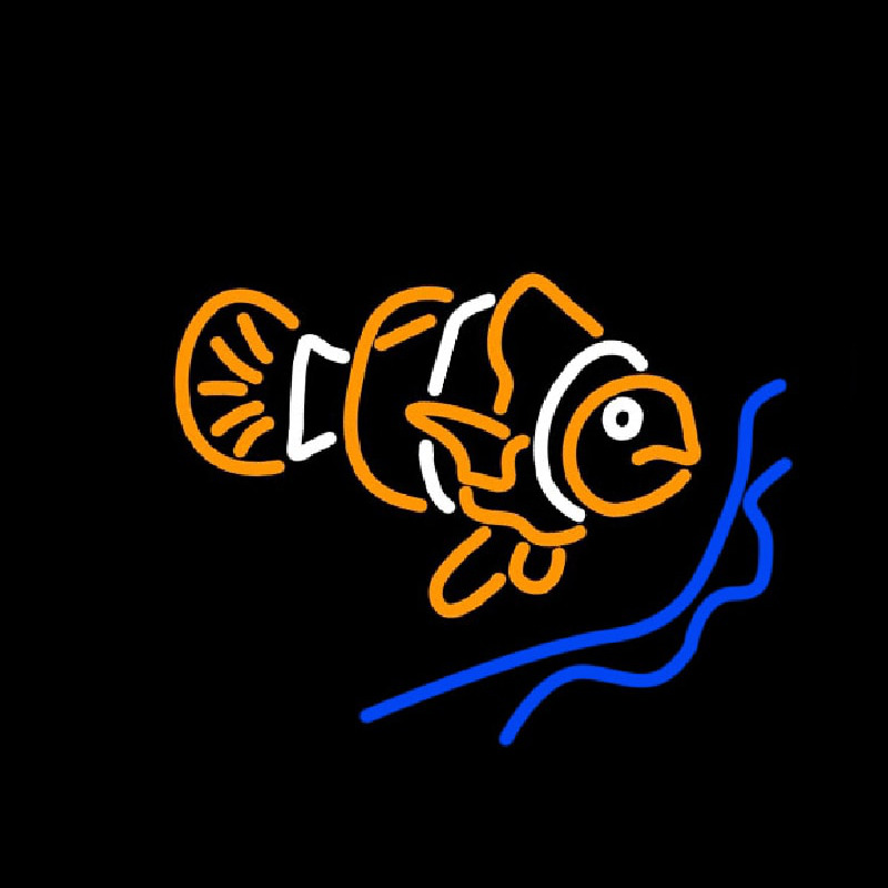 Clown Fish Enseigne Néon