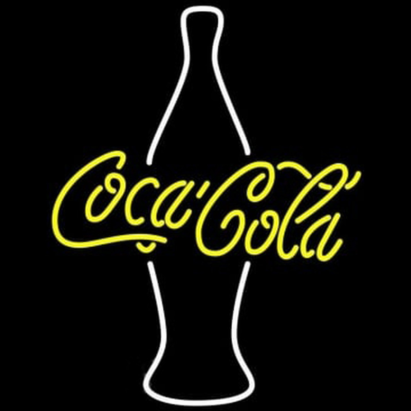 Coca Cola Bottle Enseigne Néon