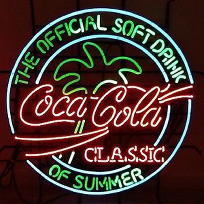 Coca Cola Neon Clock Enseigne Néon