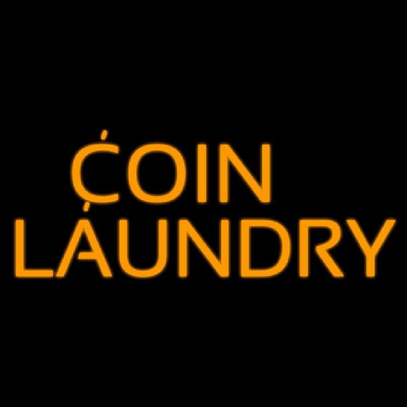 Coin Laundry Enseigne Néon