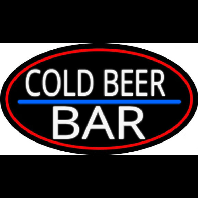 Cold Beer Bar Enseigne Néon