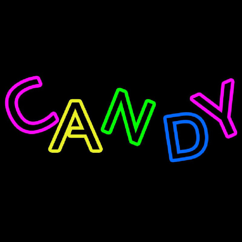 Colorfull Candy Enseigne Néon
