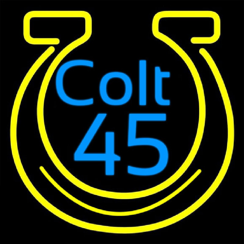 Colt 45 Beer Sign Enseigne Néon