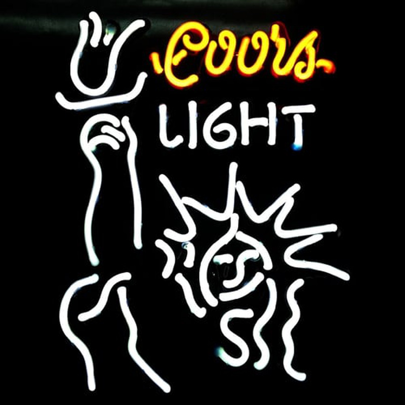 Coors Liberal Bière Bar Enseigne Néon