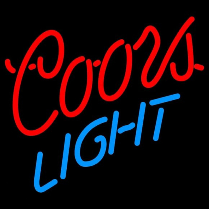 Coors Light Logo Beer Sign Enseigne Néon