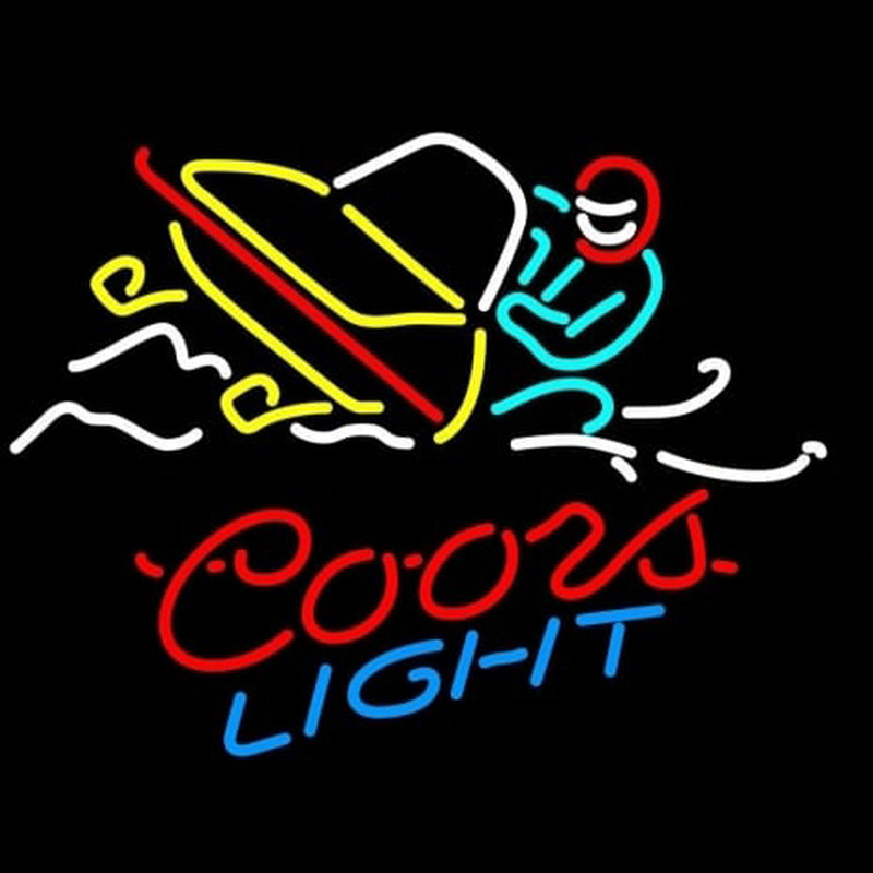 Coors Light Snowmobile Enseigne Néon