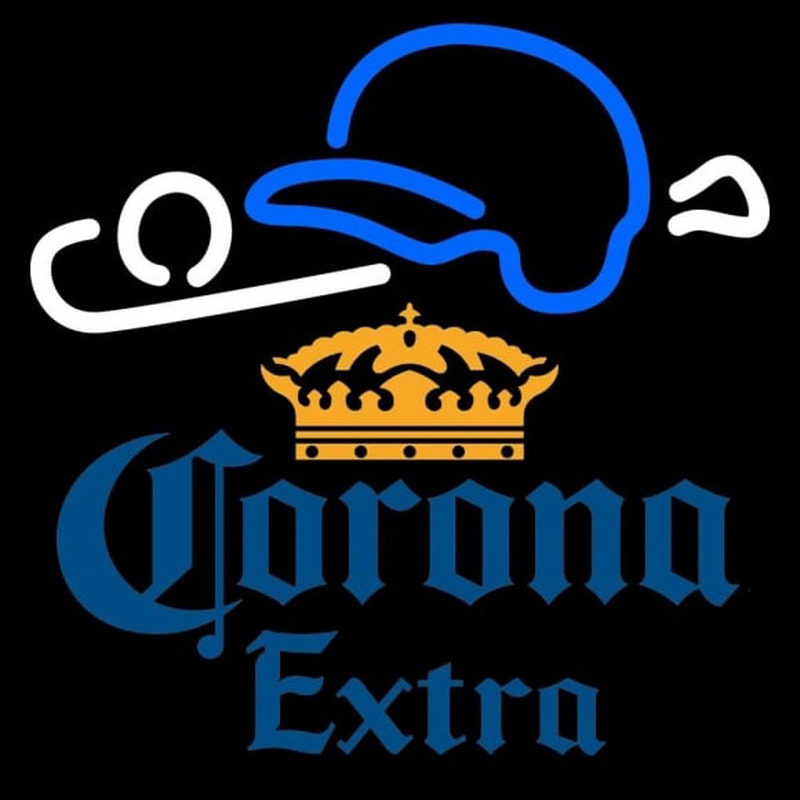 Corona E tra Baseball Beer Sign Enseigne Néon