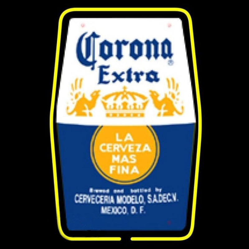 Corona E tra Label Beer Sign Enseigne Néon