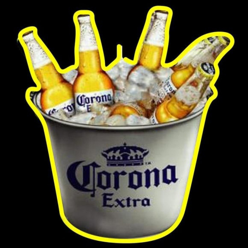 Corona E tra On Ice Beer Sign Enseigne Néon