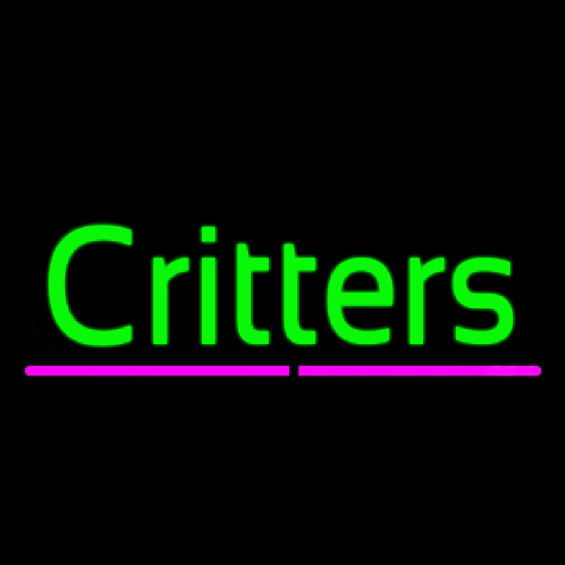 Critters Enseigne Néon