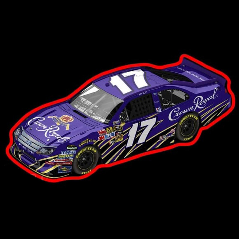 Crown Royal NASCAR Enseigne Néon