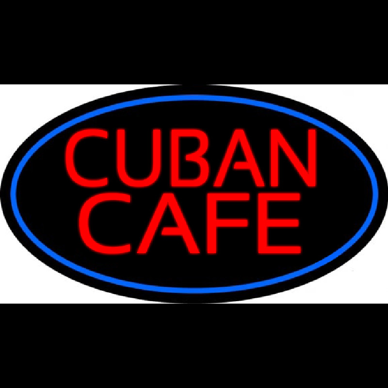 Cuban Cafe Enseigne Néon